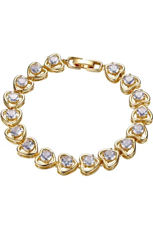 Firetti Armband Sieraden cadeau koper armband hartschakelketting liefde