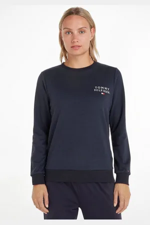 Tommy Hilfiger Trui met ronde hals TRACK TOP met merklabel