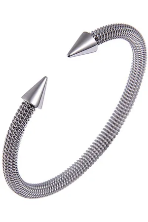 Firetti Klemarmband Sieraad cadeau armbanden mesh-ketting kegel