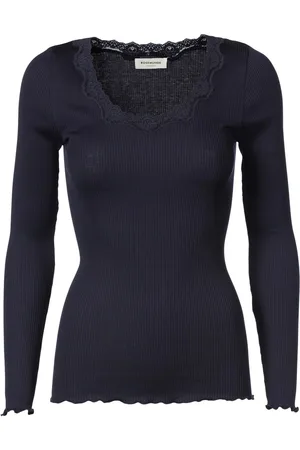 Rosemunde Shirt met lange mouwen Babette Silk Blouse