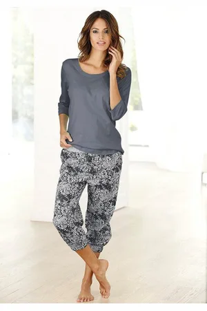Buffalo Capripyjama met gedessineerde broek (2-delig, 1 stuk)