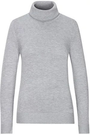 HUGO BOSS Gebreide trui C_Fiddie met modieuze split aan de mouwzoom