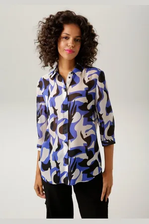 Aniston Overhemdblouse met krachtige grafische print