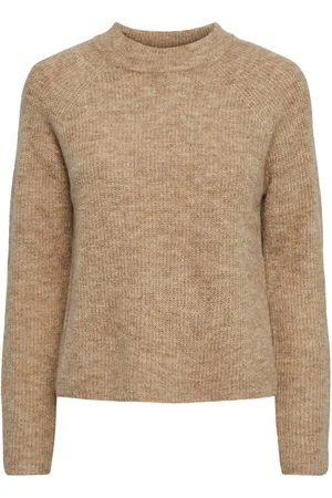Pieces® Trui met ronde hals PCELLEN LS O-NECK KNIT NOOS BC