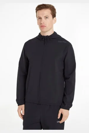 Calvin Klein Outdoorjack met een capuchon en steekzakken