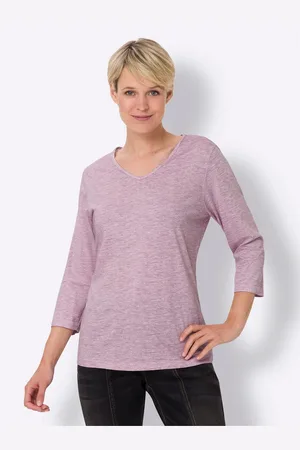 Classic Basics Shirt met 3/4 mouwen Shirt (1-delig)