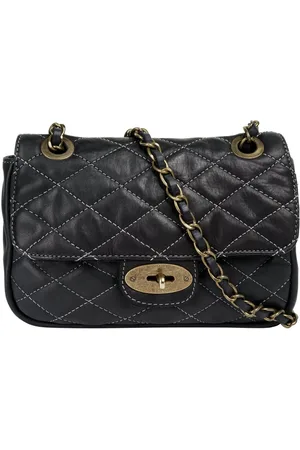 Samantha Look Schoudertas echt leer, made in italy
