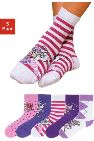 H.I.S Sokken in 5 kleurrijke designs (set, 5 paar)