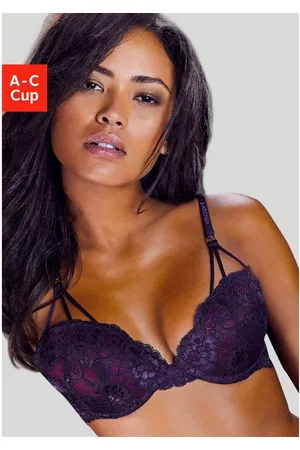 Lascana Push-up-bh met decoratieve bandjes, sexy dessous