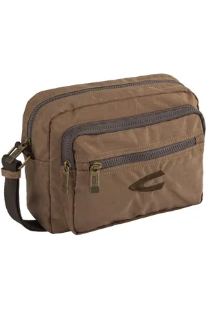 Camel Active Schoudertas Journey van licht robuust nylon, functioneel perfect voor alle levensomstandigheden