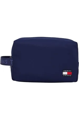 Tommy Hilfiger Toilettas TJM ESS DAILY NYLON WASHBAG , Reis, heren cosmetica tas, mini bag met logo-vlag