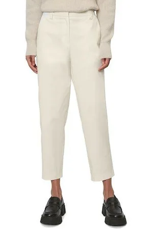 Marc O’ Polo 7/8-broek Pants, modern chino style, tapered leg, high rise, welt pocket