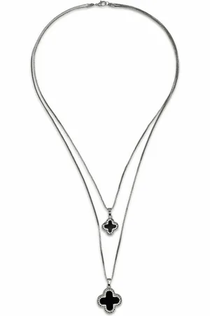 Firetti Ketting met hanger Kruis, tweerijig