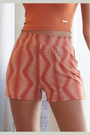 Lascana Pyjamashort met modieus hoge taille