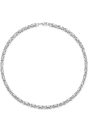 Firetti Koningsketting Sieraad cadeau roestvrijstalen halsketting 5,5 mm breed