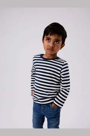 NAME IT Shirt met lange mouwen NMMSALMO NREG LS TOP NOOS