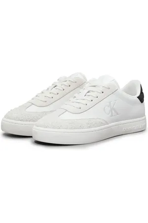 Calvin Klein Plateausneakers CLASSIC CUPSOLE LOW MG MIX veterschoen, lage schoen, vrijetijdsschoen met gepolsterde schachtversteviging