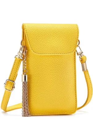 Lascana Schoudertas Gsm-tasje met kijkvenster, minibag, crossbody bag, vegan