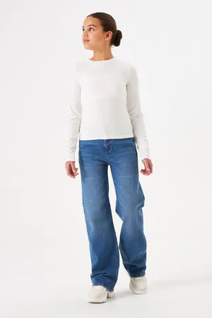 Garcia Straight jeans Ilvy voor meisjes, met wijde pijpen