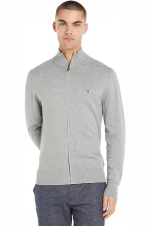 Tommy Hilfiger Cardigan PIMA ORG CTN CASHMERE ZIP THRU