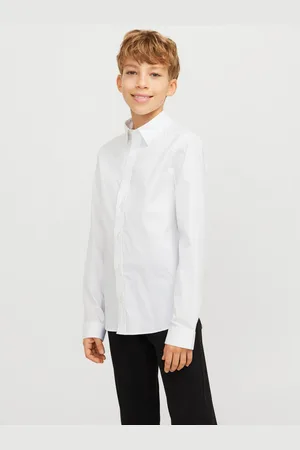 JACK & JONES Overhemd met lange mouwen JJEAXEL STRETCH SHIRT LS NOOS JNR