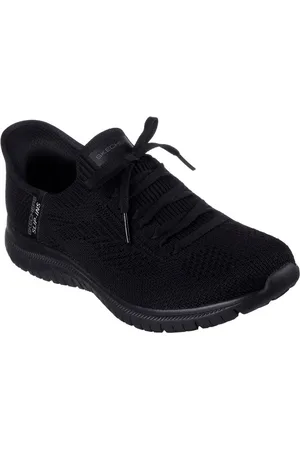 Skechers Slip-on sneakers VIRTUE-DIVINITY Instapschoen, slipper, vrijetijdsschoen met sierveters, om in te stappen