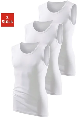 H.I.S Muscle-shirt zonder zijnaden optimale pasvorm (3-delig)