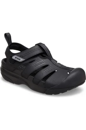 Crocs Sandalen Yukon Fisherman Lage schoen, slipper, trekking schoen met praktische klittenbandsluiting