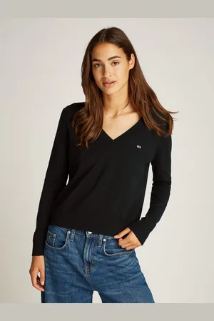 Tommy Hilfiger Trui met V-hals TJW ESSENTIAL VNECK SWEATER EXT