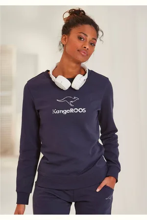 KangaROOS Sweatshirt met contrasterende logoprint, loungepak
