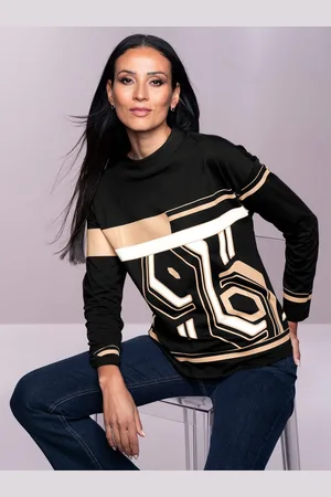 Heine Shirt met lange mouwen Gedessineerd shirt (1-delig)