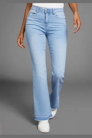 KangaROOS Wijde jeans Flare wijde jeans met hoge taille