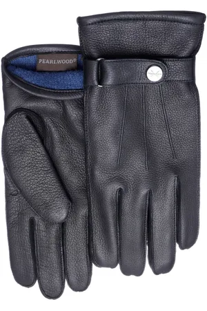Pearlwood Leren handschoenen Henry Ademend