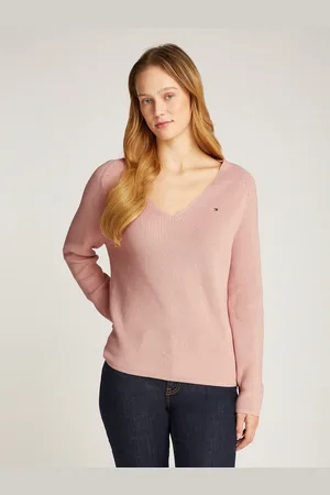 Tommy Hilfiger Gebreide trui CO CARDI STITCH V-NK LS