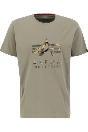 Alpha Industries T-shirt Men - T-Shirts Camo Puff Print T