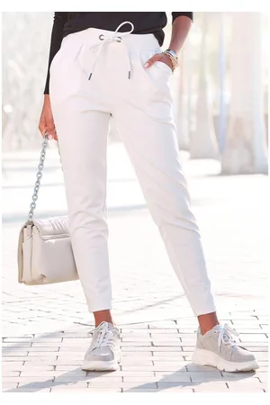 Lascana Comfortbroek met zakken, joggingbroek, elegant-sportief, jerseybroek