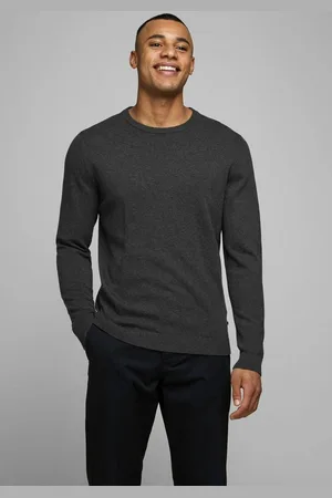 JACK & JONES Trui met ronde hals BASIC KNIT CREW NECK