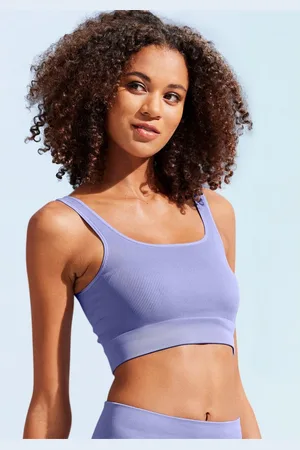 Lascana Crop-top - Seamless Top Naadloos top met ribstructuur