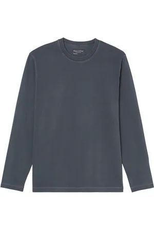 Marc O’ Polo Shirt met lange mouwen T-shirt, long sleeve, crew neck, embroidery