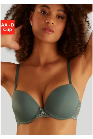 Lascana Push-up-bh met beugel en kanten achterkant, dessous