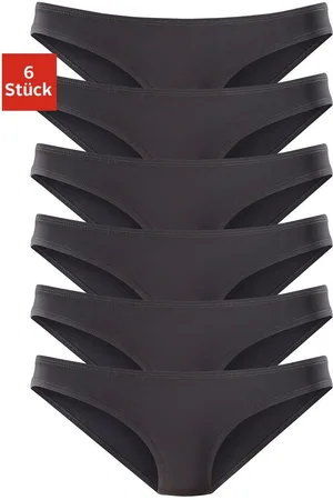 Vivance Bikinibroekje van zacht microvezel (6 stuks, Set van 6)