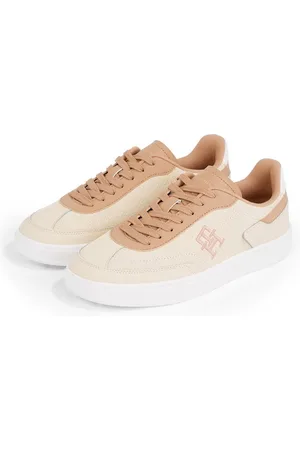 Tommy Hilfiger Plateausneakers TH HERITAGE SNEAKER PERF vrijetijdsschoen, lage schoen, veterschoen met th-logo-borduring