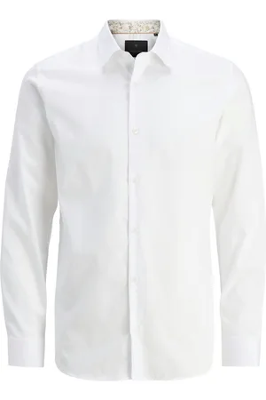 JACK & JONES Overhemd met lange mouwen JPRBLABARNES DETAIL DOBBY L/S SHIRT LN