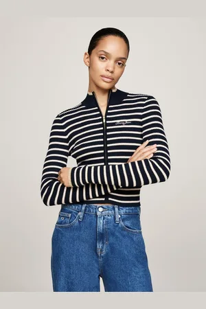 Tommy Hilfiger Vest TJW METALLIC TIP ZIP CARDIGAN