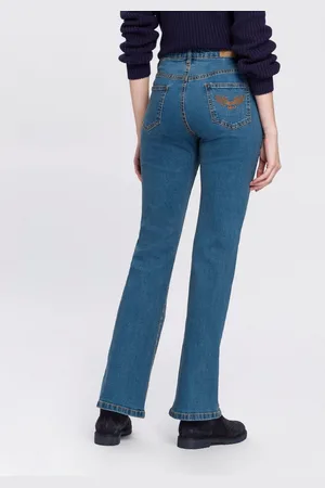 ARIZONA Bootcut jeans Comfort Fit uitlopende pasvorm, met steekzakken, hoge taille