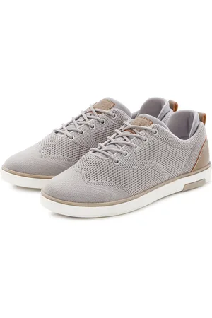 john devin Sneakers met mesh-look, vrijetijdsschoen, lage schoen unisex vegan