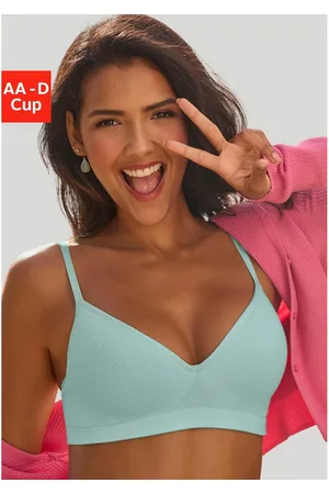 Lascana Push-up-bh COMFY BRA zonder beugels in zachte katoenen stof, basic lingerie