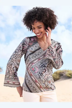 Heine Gedessineerde blouse
