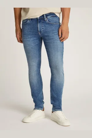 Calvin Klein Stretch jeans Skinny Muntzakje, logo borduursel