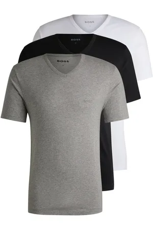 HUGO BOSS Shirt met V-hals T-shirt VN 3P Co (set)